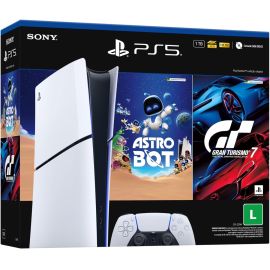 PlayStation®5 Slim Digital 825GB – Pacote ASTRO BOT e Gran Turismo 7 - [PIX]