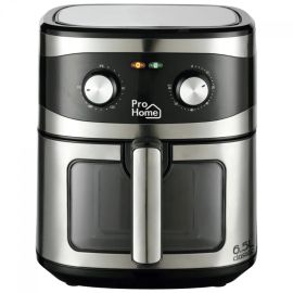 Fritadeira Elétrica Air Fryer Pro Home Classic, Com Visor, Capacidade 6.5L, 110V, Preto e Inox, PH-AF-CL1500WS7LS110A - [PIX]
