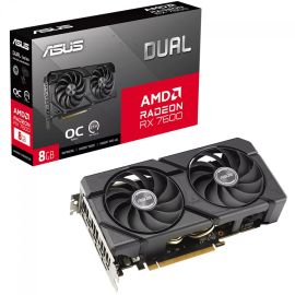 Placa De Vídeo Asus Dual AMD Radeon RX 7600 EVO OC Edition, 8GB, GDDR6, FSR, Ray Tracing, DUAL-RX7600-O8G-EVO - [PIX]