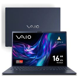 Notebook Vaio Fe16 Amd Ryzen 7 5825u Linux 16gb RAM 512gb Ssd Wi-Fi 6 Tela 16 - Vjfe69f11xb0121h