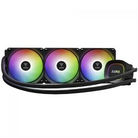 Water Cooler Gamdias Aura GL 360 Lite, 360mm, ARGB, Intel/AMD, Preto