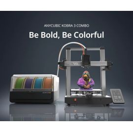 Anycúbico kobra 3 combo versão ae impressora 3d fdm multicolorida 600 mm/s - 250x250x260mm - [SEM IMPOSTO - PRODUTO NO BRASIL]