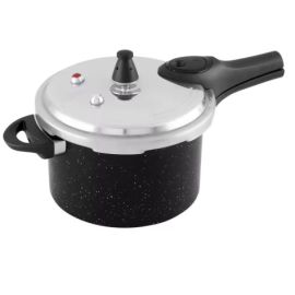 Panela de Pressão Brinox 4,2L Preta - [MAGALU NO ALIEXPRESS]