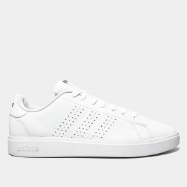 Tênis Adidas Advantage Base 2.0 Masculino - Branco+Verde