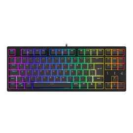 Teclado Mecânico Gamer Husky Sled, TKL, Preto, ABNT2, RGB, Switch Gateron G Pro Red - HTG500PTVR - [PIX]