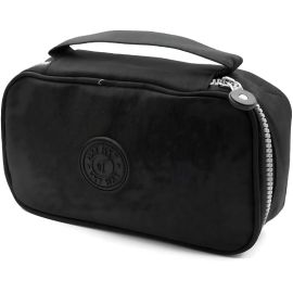 Estojo Escolar Box Grande Capacidade Organizador Necessaire Para Lápis Com 20 Elásticos Zíper Resistente Papelaria Fofa Estojo Tactel Unissex, PREMIUM