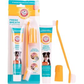 Arm &amp; Hammer Kit de cuidados dentários para cães com hálito fresco para animais de estimação