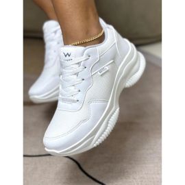 Tenis Feminino Casual Lançamento Super Confortável - Branco
