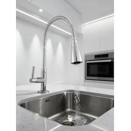 Torneira De Cozinha Gourmet Bancada Cozinha Pia Flexível