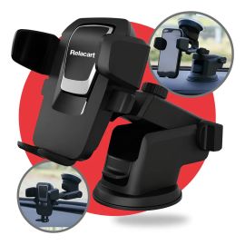 Suporte De Celular Automotivo 360º Com Trava Automática Anti Queda