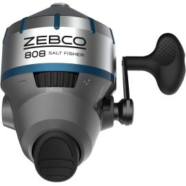 Molinete de pesca Zebco 808 para água salgada