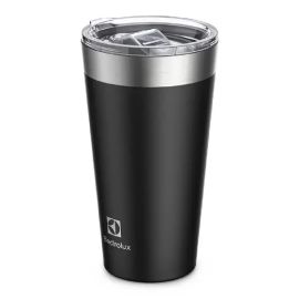 Copo Térmico Electrolux 560ml Preto Sense com Tampa Hermetica - [PIX]