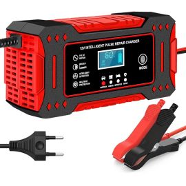 Carregador De Bateria Automotivo 110V/220V Bivolt, Inteligente 12V 6A Para Carros E Motos