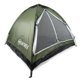 Barraca Camping 4 Pessoas Compacta Iglu Ontrek Verde