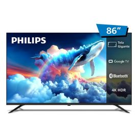 Smart Tv Philips 86 4k 86pug7019 Comando De Voz Playstore - [PIX]