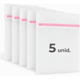 Kit 5 Sacos para Lavar Roupa 30x40cm