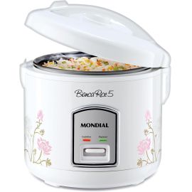 MONDIAL Panela De Arroz Bianca Rice 5, Branco, 400W, 110V - NPE-05-5X - [PIX]