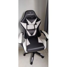 Cadeira Gamer Lancer Preta e Branca Healer - [PIX]