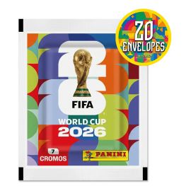 Kit 140 Figurinhas Do Álbum Copa Do Mundo 2026- 20 Envelopes