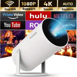 Projetor Hy300 Portátil Branco 110v/220v