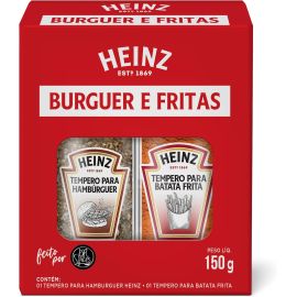 Heinz Kit Temperos para Hambúrguer e Batata 150g - [RECORRÊNCIA]