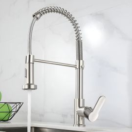 Torneira Cozinha Gourmet Bancada Flexível Monocomando Misturador Pia Acabamento B22