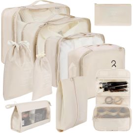 KIT 10 Necessaire Feminina Organizador de Malas para Viagem