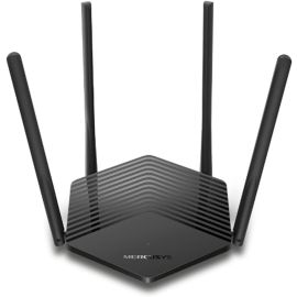 Roteador Mercusys TP-Link MR60X WiFi 6 Gigabit Dual Band AX1500 porta Gigabit 4x antenas Easy Mesh