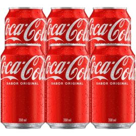 Pack de Coca-Cola Lata 350ML 6 unidades