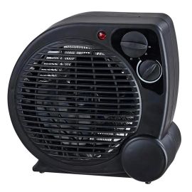 Aquecedor Elétrico 110v Portátil A Ar Ventilador Quente Preto Aq04 - Mimo Style - [PIX]