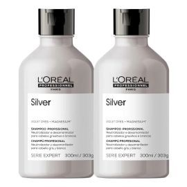 Kit L'oréal Professionnel Silver Shampoo Extra (2 Unidades)