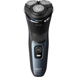Philips Barbeador Elétrico Masculino, Seco e Molhado, Cabeças flexíveis 5D, com Aparador Retrátil, Carregamento Rápido - S3144/00