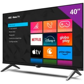 Smart TV 40" AOC Roku TV DLED Full HD 40S5045/78G - Bivolt - [PIX]