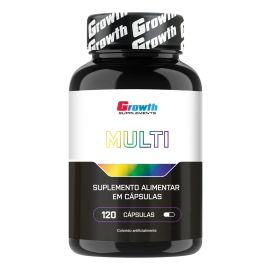 Multivitamínico 120 Cáps. Growth Supplements - Sabor Neutro (Nova Fórmula)