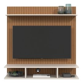 Suporte Painel Onix Para Tv32 Polegadas 90x90 Cm Prateleiras - [PIX]