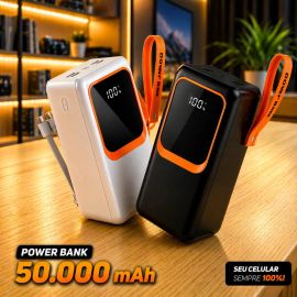 Carregador Portátil Power Bank 50000mah