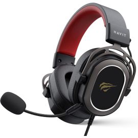 Havit Fone de Ouvido Headset H2008d com Microfone, 50mm, Conector 3, 5 mm