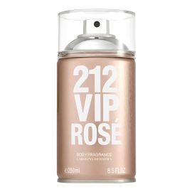 Body Spray Carolina Herrera 212 Vip Rosé Feminino 250ml - Body Splash de longa fixação