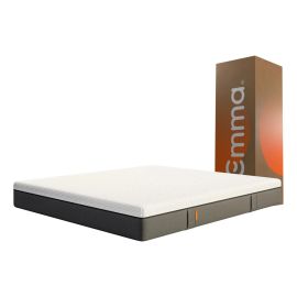 Colchão Emma Original Casal - Tecnologia Alemã Cor Branco/Cinza - [PIX]