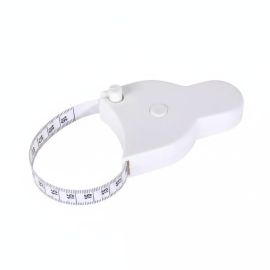 Fita Metrica Corporal Retratil para Medidas do Corpo e Fitness Com Botão Trava e Destrava
