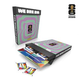 Copa do Mundo da FIFA 2026™ Box Fliptop C/ 1 Álbum Brochura + 30 Envelopes de Figurinhas FIFA WORLD CUP 2026™