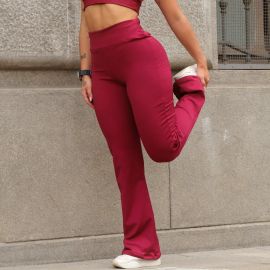 Calça Legging Leg Flare Zero Transparência Grossa Academia