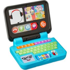 Fisher-Price Aprender e Brincar Brinquedo para Bebês Laptop De Aprendizagem para crianças a partir de 6 meses