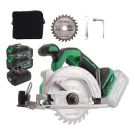 Serra Circular Brushless Portátil 2 Baterias 21v 125mm