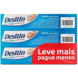 Desitin Creme Preventivo De Assaduras Proteção Diária Creamy, Kit com 3 Unidades de 113g - [RECORRÊNCIA]