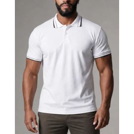 Camisa Gola Polo Masculina Pique Premium Algodão Confortável