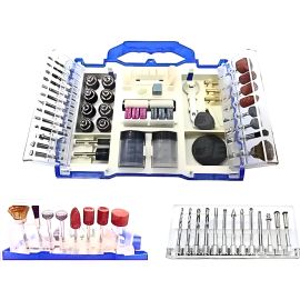 Kit De Acessórios Para Micro E Mini Retífica Com 145 Peças