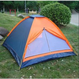 Nautika Panda 2 barraca camping iglú 2 pessoas cor azul e laranja