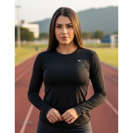 Blusas Camisa Feminina Proteção Uv Academia Treino Caminhada - [PIX]