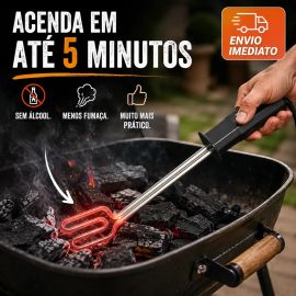 Acendedor Elétrico Para Churrasqueira Mais Rápido E Prático